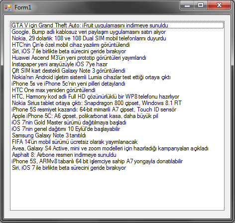 HtmlAgilityPack ile Html Parsing