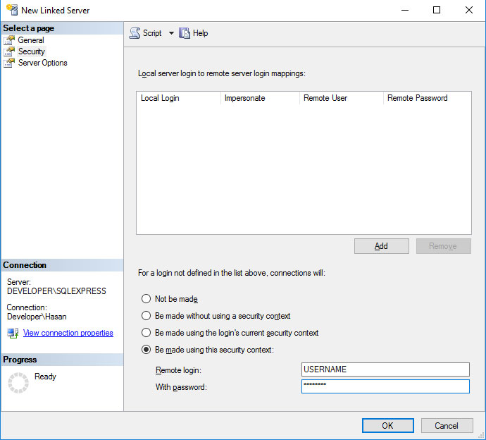 Sql Server'da Linked Server Kullanımı