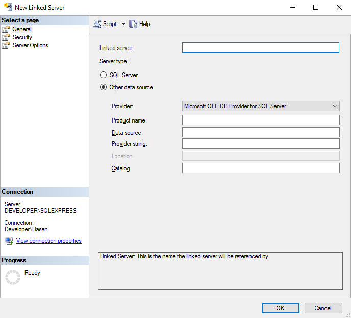 Sql Server'da Linked Server Kullanımı